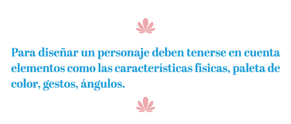  U Para dise ar un personaje deben tenerse en cuenta elementos como las caracter sticas f sicas, paleta de color, ges...