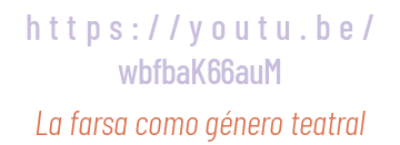 https://youtu.be/wbfbaK66auM La farsa como g nero teatral