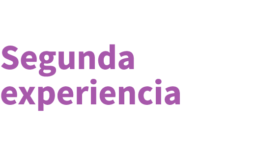 Segunda experiencia